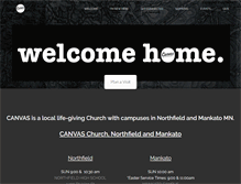 Tablet Screenshot of canvaschurch.cc